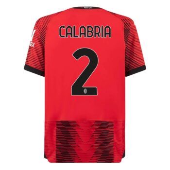 MAILLOT MILAN AC DOMICILE 2023 2024 CALABRIA