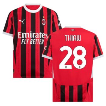 Maillot Milan AC Domicile 2024 2025 Thiaw