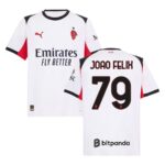 Maillot Milan AC Exterieur 2025 2026 Joao Félix