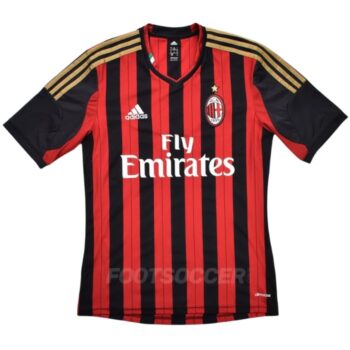 2013-14 Maillot Milan AC Retro Vintage Home