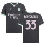 Maillot Milan AC Third 2024 2025 Bartesaghi