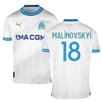 MAILLOT OM DOMICILE 2023 2024 MALINOVSKYI