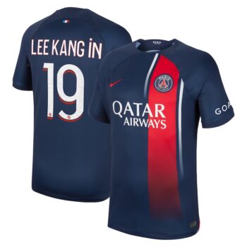 Maillot PSG 2023 2024 Domicile Lee Kang In