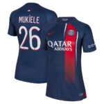 MAILLOT PSG DOMICILE 2023 2024 FEMME MUKIELE