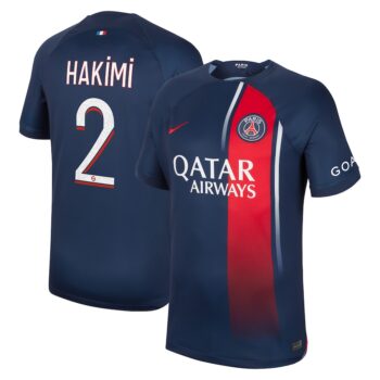 MAILLOT PSG DOMICILE 2023 2024 HAKIMI