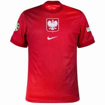 Maillot Pologne Exterieur Badges Euro 2024
