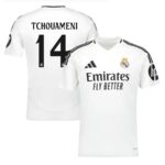 Maillot Real Madrid 2024 2025 Domicile Tchouaméni