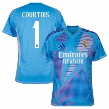 Maillot Enfant Real Madrid 2024 2025 Gardien Courtois