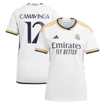 MAILLOT REAL MADRID DOMICILE 2023 2024 FEMME CAMAVINGA