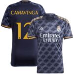 Maillot Real Madrid Extérieur 2023 2024 Camavinga