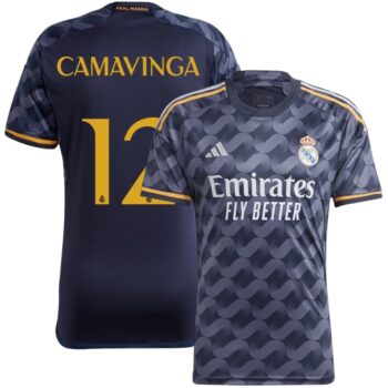 Maillot Real Madrid Extérieur 2023 2024 Camavinga