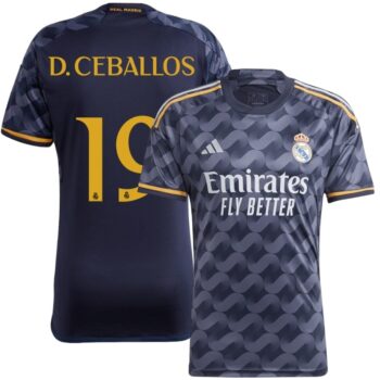 Maillot Real Madrid Extérieur 2023 2024 D.Ceballos