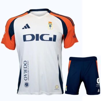 Maillot Kit Enfant Real Oviedo Exterieur 2024 2025