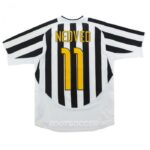 2003-04 Maillot Retro Vintage Juventus Home NEDVED