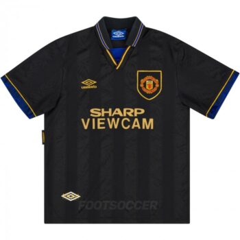 1993-95 Maillot Retro Vintage Manchester United Away