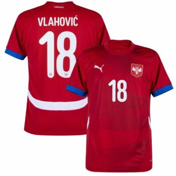 Maillot Serbie Domicile 2024 2025 Vlahovic