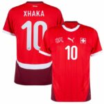 Maillot Suisse Domicile 2024 2025 Xhaka