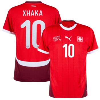 Maillot Suisse Domicile 2024 2025 Xhaka