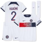 Maillot kit Enfant PSG Extérieur 2023 2024 Hakimi